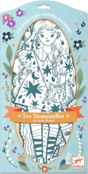 DJECO Cahier de coloriage mode Angele & friends