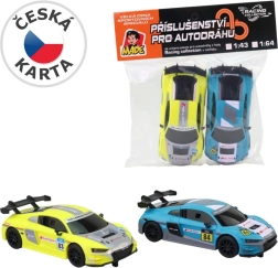 Voitures de rechange pour circuit Audi – lot de 2 pièces
