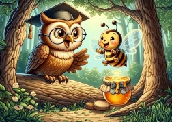 Puzzle Chouette Sage 50 pièces