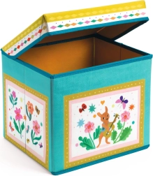 Coffre à jouets et siège Djeco Caravan