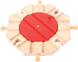 Pont tournant à 8 sorties Bigjigs Rail