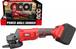 Meuleuse pour enfants rouge à batterie avec disques interchangeables