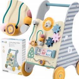 Chariot de marche éducatif en bois Viga Toys pour enfants