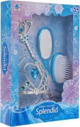 Set bleu pour petite princesse