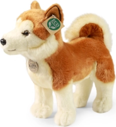 Chien en peluche Akita Inu 30 cm écoresponsable
