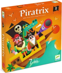 Piratrix jeu de société pour enfants avec des pirates