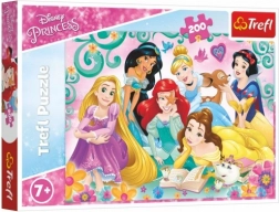 Puzzle Trefl 200 pièces – le joyeux monde des princesses