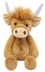Jouet en peluche Vache 41 cm