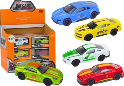 voiture miniature en métal 1:43 avec propulsion et pneus en caoutchouc