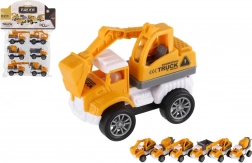 Mini voitures de chantier 6 pcs à rétrofriction