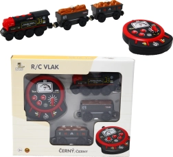 BABU train à vapeur R/C – noir