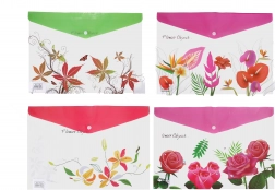 Chemise avec bouton Fleur 26x36 cm