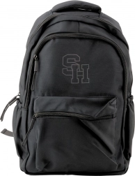 Sac à dos scolaire avec deux compartiments noir 38 cm 20L