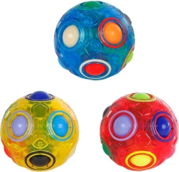 Casse-tête Magic Ball – sphère 3D avec billes colorées