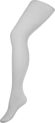 collants en coton pour enfants NEW BABY 3D, gris à pois, taille 140–146