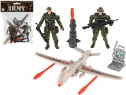 Set militaire avec drone et accessoires pour enfants