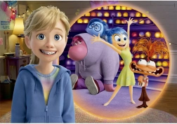 Clementoni Puzzle Dans la tête : Riley Maxi 104 pièces