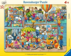 RAVENSBURGER Puzzle Jouets pour animaux 35 pièces