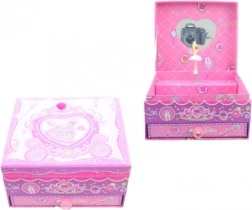 Boîte à bijoux musicale princesse avec ballerine