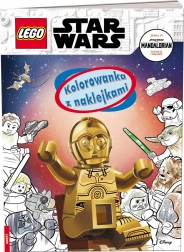 Lego Star Wars : livre de coloriage avec autocollants