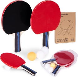 Set de ping-pong – 2 raquettes et 3 balles