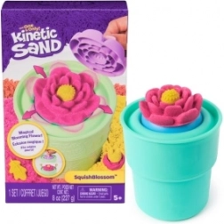 Kinetic Sand SquishBlossom fleur – kit créatif avec sable cinétique