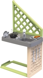 Cuisine d’été Smoby avec gril et évier