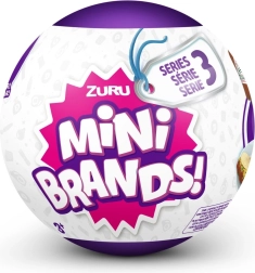 Mini figurines 5 SURPRISE Mini Brands – série 3, 1 pc