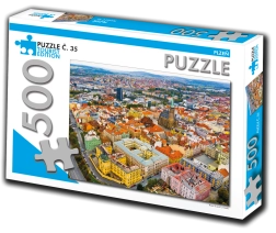 Puzzle Plzeň 500 pièces Édition touristique