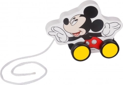 Jouet à tirer Mickey Mouse en bois
