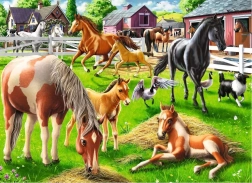 Ravensburger puzzle Chevaux heureux 60 pièces