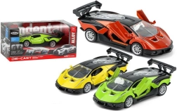 Petite voiture de course en métal à rétrofriction 12 cm