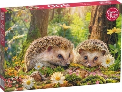 Puzzle Charmants Visiteurs 500 pièces par Cherry Pazzi