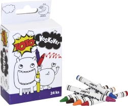 Crayons de cire TOTO 24 pcs