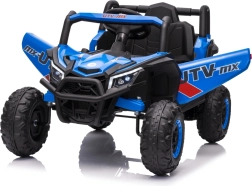 Voiture électrique pour enfants Buggy Madman UTV-MX bleue