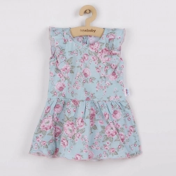 Robe d’été en coton NEW BABY Roses