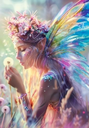 Puzzle 500 pièces fée Make a Wish – CASTORLAND