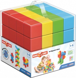 Geomag Magicube cubes magnétiques colorés 64 pièces