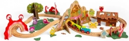 Bigjigs Rail circuit de train en bois monstres