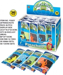 Jouet Parachutiste 4 Couleurs