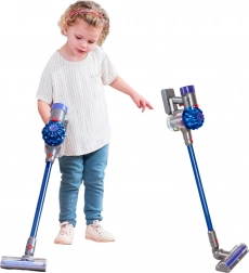 Aspirateur balai sans fil pour enfants CASDON DYSON avec effets sonores, bleu