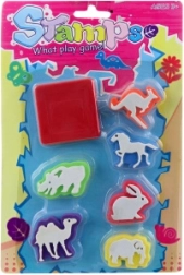 Set de tampons animaux avec encreur