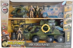 Grande série de véhicules militaires avec effets sonores