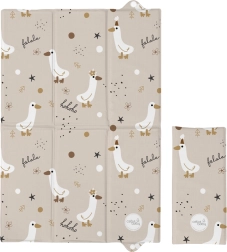 Matelas à langer de voyage pliable Ceba Baby Basic Crazy Ducks 60 × 40 cm