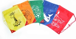 Sac pour chaussures d’intérieur 40 × 25,5 cm – couleurs assorties