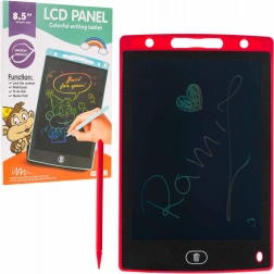 Tablette électronique d’écriture et de dessin 8,5″ pour enfants et adultes – Rouge