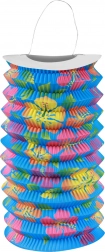 Lampion pliable coloré Hawaï 15 cm