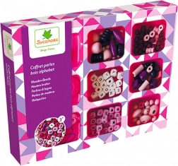 Set de perles en bois Alphabet