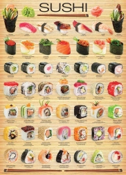 EUROGRAPHICS Puzzle Sushi 1000 pièces