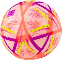 Balle en caoutchouc brillante à motifs orange 24 cm